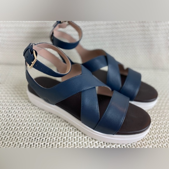 Cole Haan Grand Pro Castine Platform Sandal sz 9.5 - Picture 1 of 6